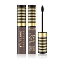 Eveline Cosmetics Brow & Go! maskara do brwi z zagęszczającymi włókienkami 01 Light 6ml