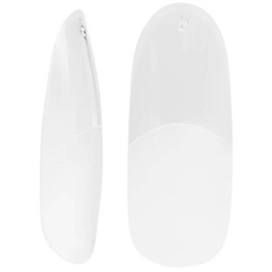 NeoNail Invisible Flexi Tips tipsy elastyczne do przedłużania paznokci 01 Clear Oval 300szt