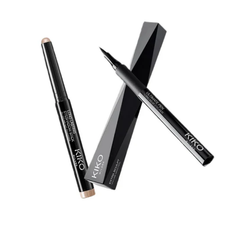 KIKO Milano Holiday Wonderlights Blink Of Beauty Eyes Gift Set zestaw cień do powiek w sztyfcie 03 1.6g + tusz do rzęs zwiększający objętość 11ml + eyeliner w pisaku 01 1ml