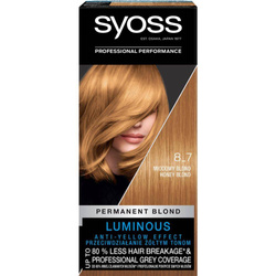 Syoss Permanent Color farba do włosów 8_7 Miodowy Blond