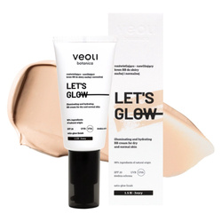 Veoli Botanica Let's Glow rozświetlająco-nawilżający krem BB do skóry suchej i normalnej 2.0 W Vanilla 30ml