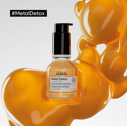 L'Oreal Professionnel Serie Expert Metal Detox Concentrated Oil skoncentrowany olejek do włosów 50ml