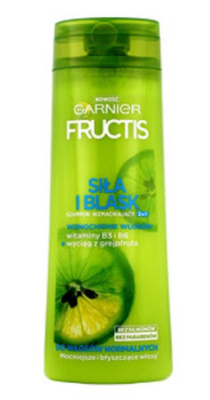 Garnier Strength & Shine 2in1 szampon wzmacniający do włosów normalnych 400ml