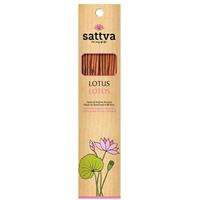 Sattva Natural Indian Incense naturalne indyjskie kadzidełko Lotos 15szt