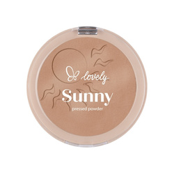 Lovely Sunny Powder słoneczny puder do twarzy i ciała Velour Matt 16g
