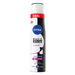Nivea Black&amp;White Invisible Authentic antyperspirant spray 250ml