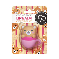 Cosmepick Lip Balm White Chocolate Bear balsam do ust 6g