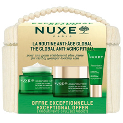 Nuxe Nuxuriance Ultra zestaw krem przeciwstarzeniowy na dzień 50ml + krem przeciwstarzeniowy na noc 50ml + krem do okolic oczu i ust 15ml