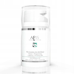 APIS Exfoliation Acid mix kwasów do eksfoliacji Fitowy + Pirogronowy + Mlekowy + Ferulowy 40% 50ml
