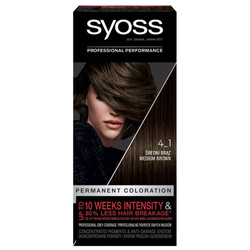 Syoss Permanent Color farba do włosów 4_1 Średni Brąz