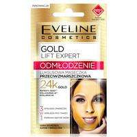Eveline Cosmetics Gold Lift Expert luksusowa maseczka przeciwzmarszczkowa 3w1 7ml