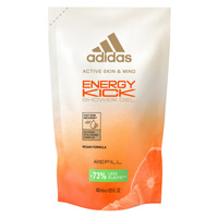 Adidas Active Skin & Mind Energy Kick żel pod prysznic dla kobiet refill 400ml