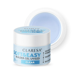 Claresa Soft&Easy Builder Gel żel budujący Clear 45g