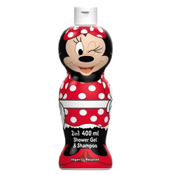 Air-Val Minnie Mouse 2in1 Shower Gel & Shampoo żel pod prysznic i szampon 2w1 400ml