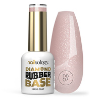 Clavier Nailsology Diamond Rubber Base baza hybrydowa DB07 Lady Elegance 8ml