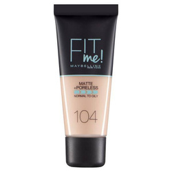 Maybelline Fit Me Matte & Poreless Foundation matujący podkład do twarzy 104 Soft Ivory 30ml