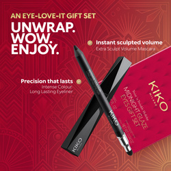 KIKO Milano Twist 'N Twinkle Holiday Midnight Glaze Eyes Gift Set
