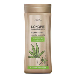 Joanna Konopie szampon nawilżająco-wzmacniający do włosów delikatnych i uwrażliwionych 200ml