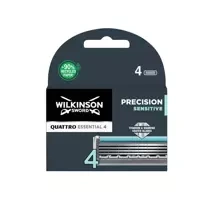 Wilkinson Quattro Essential 4 Precision Sensitive zapasowe ostrza do maszynki do golenia 4szt