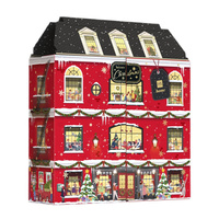 HiSkin Kamienica Kalendarz Adwentowy świeczki tealight 11x15ml + świeczki sojowe w słoiczkach 11x30ml + dyfuzor zapachowy 80ml + zapałki do świec