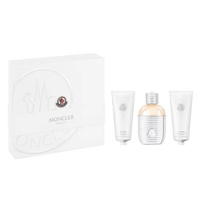 Moncler Pour Femme zestaw woda perfumowana spray 100ml + żel pod prysznic 100ml + krem do ciała 100ml