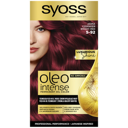 Syoss Oleo Intense farba do włosów trwale koloryzująca z olejkami 5-92 Jasna Czerwień