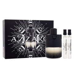Azzaro The Most Wanted Intense zestaw woda toaletowa spray 100ml + woda toaletowa spray 2x10ml