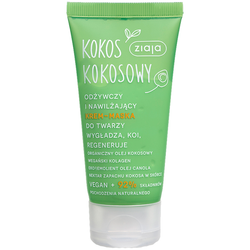 Ziaja Kokos Kokosowy odżywczy i nawilżający krem-maska do twarzy 50ml