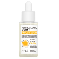 APLB Retinol Vitamin C Vitamin E Ampoule Serum rozświetlające serum do twarzy 40ml