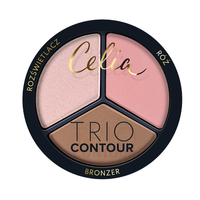Celia Trio Contour zestaw do konturowania twarzy w pudrze 03