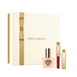 Dolce & Gabbana Devotion edp 30ml + tusz do rzęs 4ml + pomadka do ust 5ml