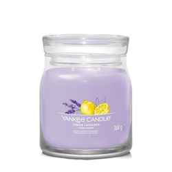 Yankee Candle Średnia świeca zapachowa Lemon Lavender 368g
