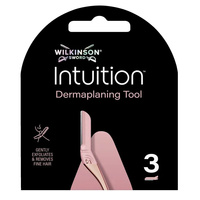 Wilkinson Intuition Dermaplaning Tool wymienne wkłady do profesjonalnego narzędzia do dermaplaningu 3szt.