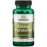 Swanson Coleus Forskohli (Pokrzywa Indyjska Forskolina) 400 mg 60 kapsułek