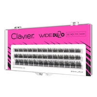 Clavier Wide Du2o kępki rzęs skręt C o objętości 36D 9-10-11mm
