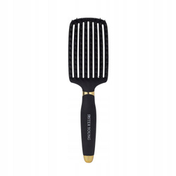 Sister Young Ovia Hair Brush szczotka do włosów z włosiem dzika Black