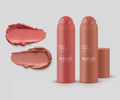 KIKO Milano Silky Cheeks Blush zestaw róż w sztyfcie 2x5g