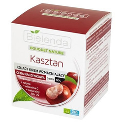 Bielenda Bouquet Nature Kasztan kojący krem wzmacniający na dzień i noc 50ml