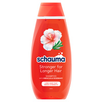 Schauma Stronger for Longer Hair szampon z hibiskusem i rozmarynem 400ml