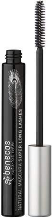Benecos Natural Mascara Super Long Lashes wydłużający tusz do rzęs Carbon Black 8ml