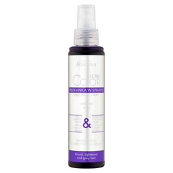 Joanna Ultra Color System Hair Rinse płukanka do włosów nadająca popielaty odcień Srebrna 150ml
