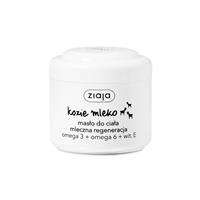 Ziaja Kozie Mleko masło do ciała mleczna regeneracja Omega 3 + Omega 6 + Witamina E 200ml