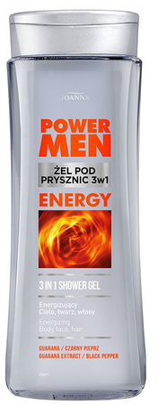 Joanna Power Men Energy żel pod prysznic 3w1 300ml