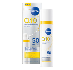 Nivea Q10 Przeciwzmarszczkowy Ekspert daily UV fluid SPF50 40ml