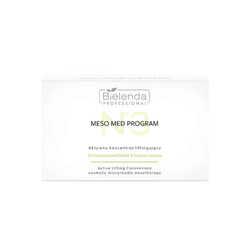Bielenda Professional Meso Med Program aktywny koncentrat liftingujący z 3% enkapsułkowanym DMAE 10x3ml