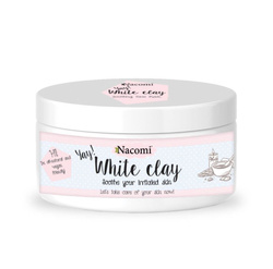 Nacomi White Clay biała glinka nawilżająco-łagodząca 50g