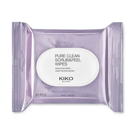 Kiko Milano Pure Clean Scrub&Peel Wipes 20szt