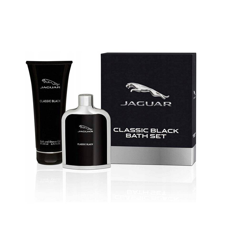 JAGUAR Classic Black EDT 100ml + SHOWER GEL 200ml Pachnidełko