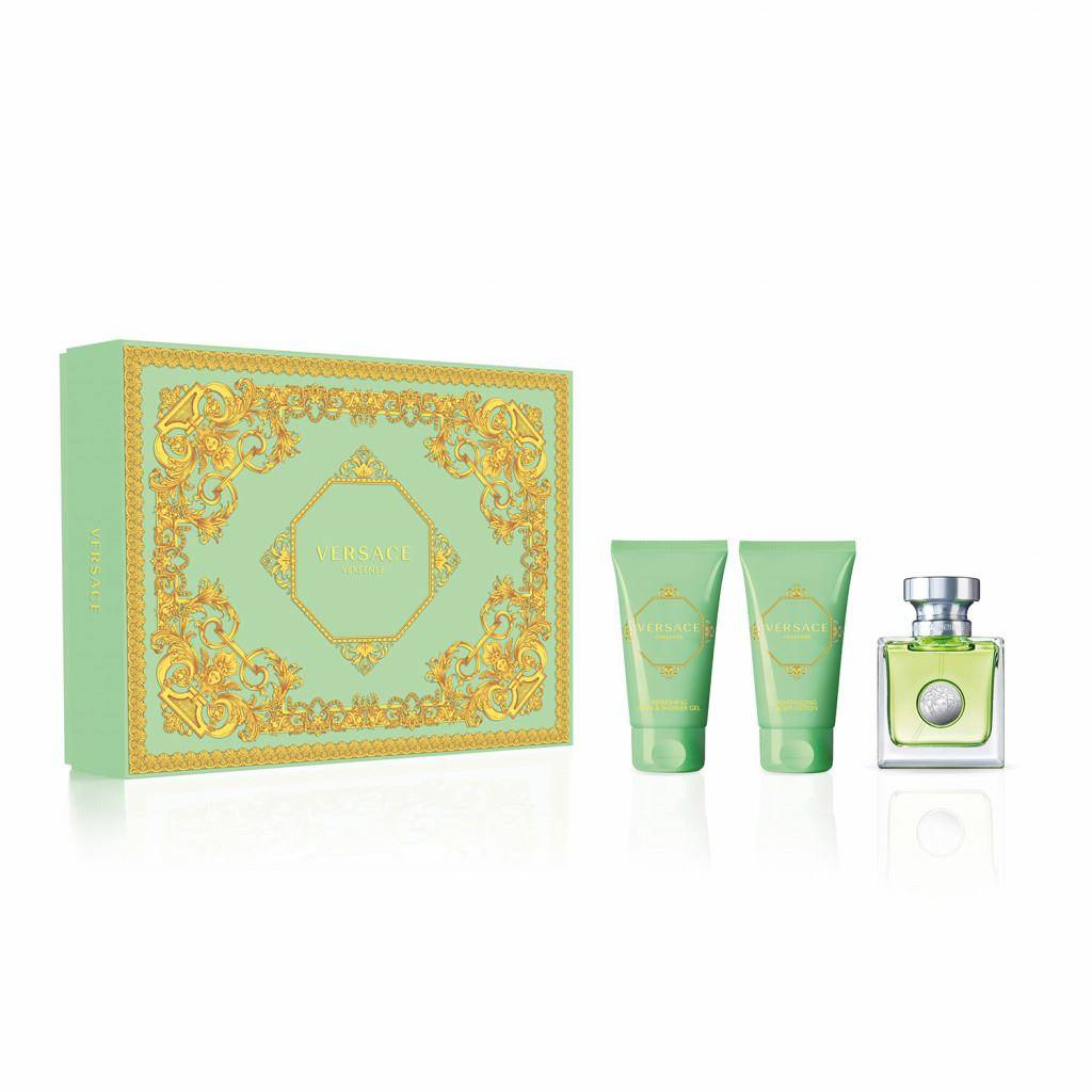 VERSACE Versense EDT 50ml + BODY LOTION 50ml + SHOWER GEL 50ml