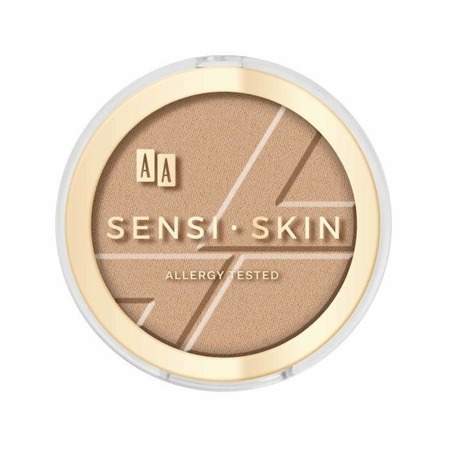 AA Sensi Skin Modeling & Sparkling Face Bronzer modelujący bronzer do twarzy 01 Amber 9g